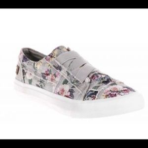 Blowfish Kids Bella Gray Floral Sneakers